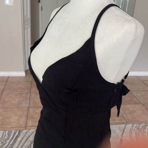 NWOT Kimchi Blue Strappy Black Mini Dress - Picture 3 of 9